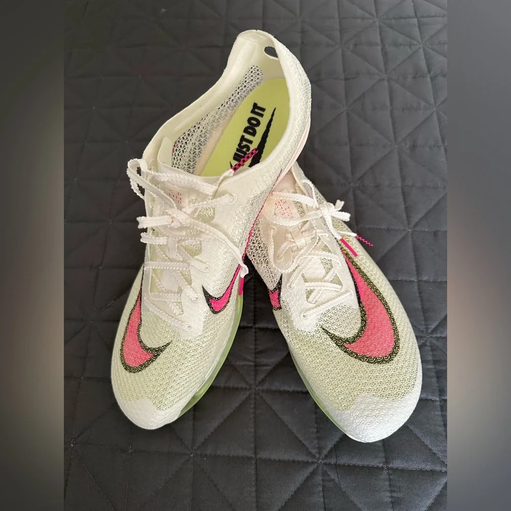 Nike Air Zoom Victory Track Spikes Sail Pink CD4385-101 Men's Size 12.5 - Picture 1 of 8